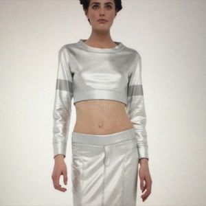 NEW Norma Kamali CROP Top